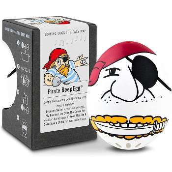 Brainstream Pirate BeepEgg Singing and Floating Egg Timer, Pirate
