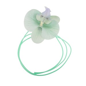 Unique Bargains Phalaenopsis Flower Pattern Adjustable Choker Necklac 1 Pc - 1 of 4