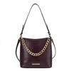 MKF Collection Bizzy Faux Crocodile-Embossed Vegan Leather Women’s Shoulder Bag by Mia K - 2 of 4