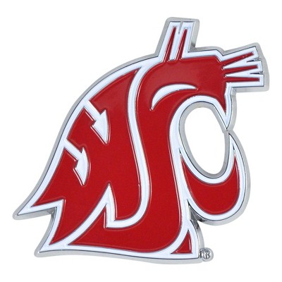 NCAA Washington State Cougars University 3D Metal Emblem