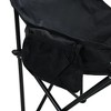 2PCS Outdoor Camping Chairs Folding/Portable, Carry Bag - 3 of 4