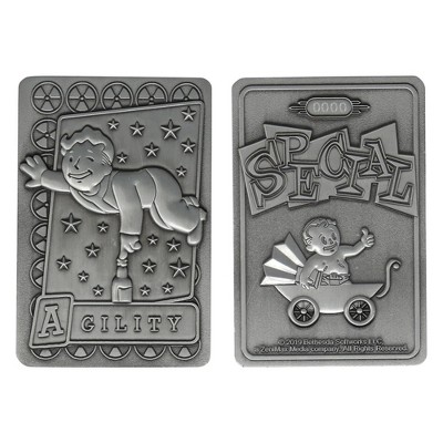 Fanattik Fallout Limited Edition Replica Perk Card | Agility
