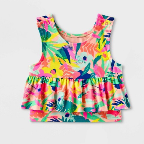 Toddler Girls' 2pk Tank Top - Cat & Jack™ White : Target