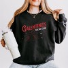 Galentine's Social Club Glitter - Women's Lightweight Garment Dyed Sweatshirt - 3 of 4