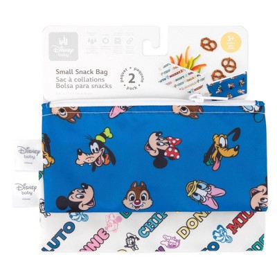 Bumkins Disney Reusable Snack Bag - Mickey and Friends