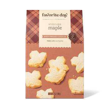 Harvest Maple Shortbread Cookies - 7oz - Favorite Day™