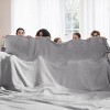 Bedsure-Waffle Weave 100% Cotton Solid Blanket For All Season, Breathable and Soft, Waffle Weave Blanket for Best Gift - 2 of 4