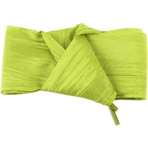 INSPIRE CHIC Solid Color Wrinkled Extra Wide Flat Athletic Shoelaces 1 Pair - 1 of 4