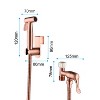 KTMBDW Bidet Sprayer for Toilet, Handheld Cloth Diaper Sprayer for Feminine Wash and Baby Wash - 2 of 4
