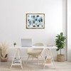 Stupell Industries Ocean Inspired Abstract Tiles Floating Frame Canvas Art - 3 of 4