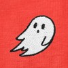 Dalix Ghost Embroidered Cotton Relaxed Fit Short Sleeve Crewneck Tee Shirt Women - 4 of 4