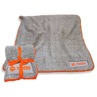 NCAA Clemson Tigers Palmetto Moon Frosty Fleece Throw Blanket