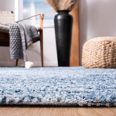 Roslyn ROS701 Hand Loomed Area Rug - Blue - 5'x8' - Safavieh.