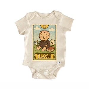 Lawyer Tarot Newborn Baby Onesie® Bodysuit GS1 - 1 of 4