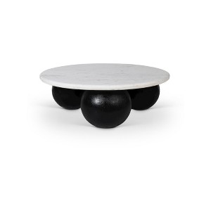 Meridian Furniture,Treviso Marble Coffee Table - 1 of 4