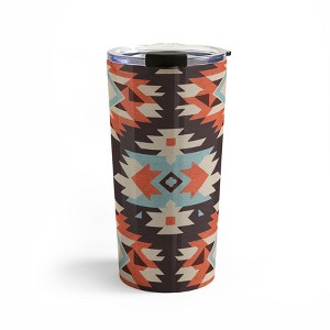 Emanuela Carratoni Boho Ikat 20 oz Stainless Steel Travel Mug - Deny Designs - 1 of 4