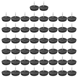 Unique Bargains Plastic Anti-slip Furniture Noise Reduction Furniture Glides 50 Pcs - 1 of 4
