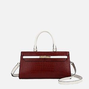 MKF Collection Colby Women’s Satchel in Faux Crocodile Leather Bag by Mia K - 1 of 4