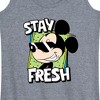 Women's - Disney - Stay Fresh Graphic Racerback Tank - 2 of 4