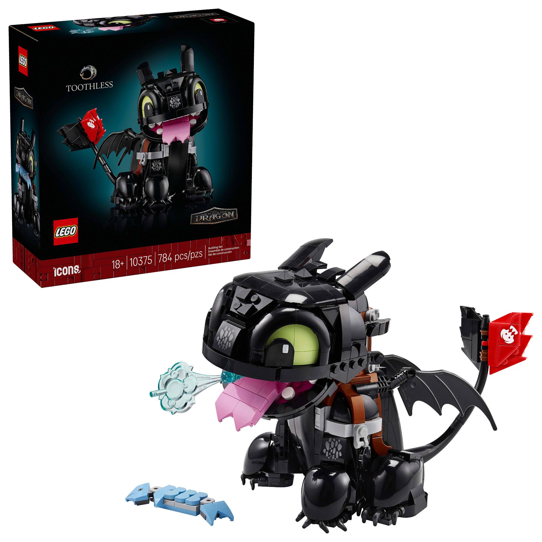 LEGO Icons How to Train Your Dragon: Toothless 10375