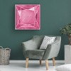 Rosana Laiz Blursbyai 'Be who you are gem raspberry pink' Canvas Art - 4 of 4