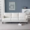NicBex 82.68 Inch Faux Leather 3-Seater Sofa with Nailhead Trim for Living Room,Apartment,Office - 2 of 4