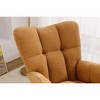 Teddy Fabric Tufted Upholstered Rocking Chair for Nursery Bedroom - 4 of 4