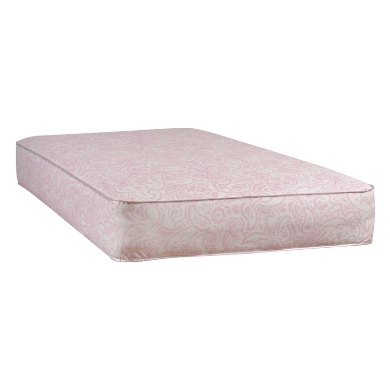 Sealy Ortho Rest Waterproof Baby Crib Mattress and Toddler Bed Mattress - Pink, 5 of 9