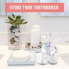 Molds Storage Box Silicone Mold With 3-slot Pen Brush Holder Mold Makeup Organizer Trinket Container Epoxy Mold Flower Pot Molds for Making Vase - 4 of 4