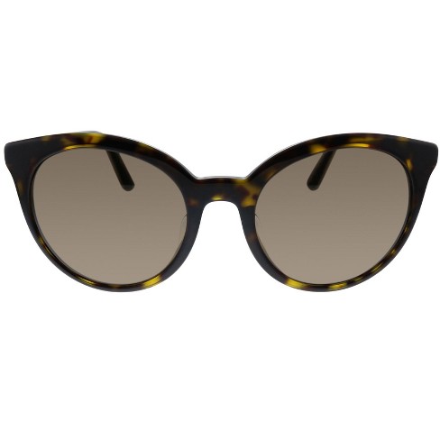 Prada Pr 02xsf 2au8c1 Womens Round Sunglasses Havana 53mm : Target