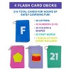 Carson Dellosa Education Early Learning Flash Card Box Set, Grade PK-1 (216 cards, 4 book rings, 4 dividers) - 3 of 4