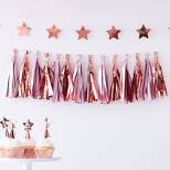 Tassel Garland Party Decorations Pink/ Rose Gold