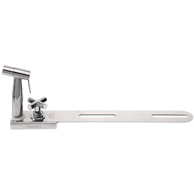 CleanSpa Luxury Hand-Held Bidet Sprayer and Holster with Integrated Shut Off Silver - Brondell