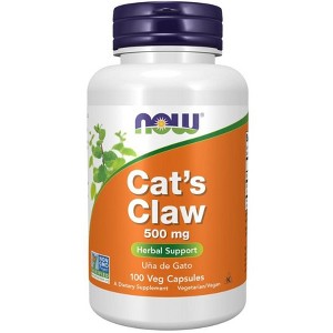 Cat's Claw 500mg by Now Foods  -  100 Capsule - 1 of 3