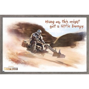 Trends International Star Wars: The Mandalorian - Ride Framed Wall Poster Prints - 1 of 4