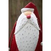 Painted Metal Santa Yard Art 44"H, Multi-Color Holiday Decor (Set of 2) By Kalalou - 3 of 3