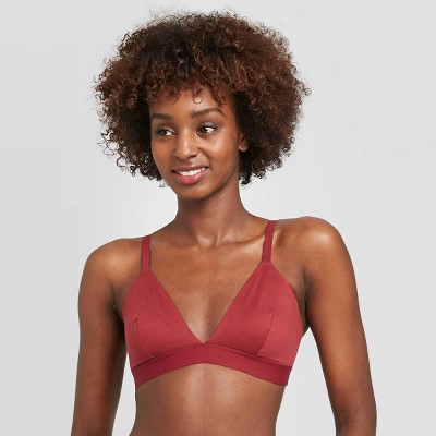 red triangle bra