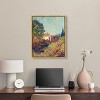 Art Remedy Van Gogh - Landscape Van Gogh Classic Fields and Floral Wall Art Framed - 2 of 4