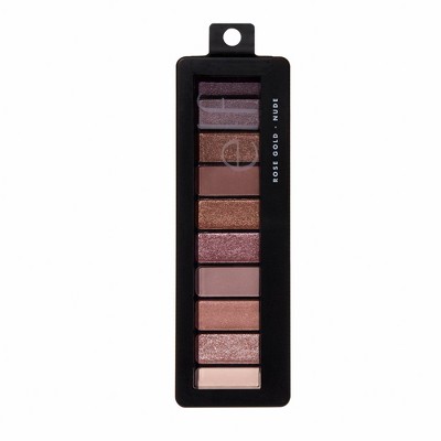 Nude Rose Gold Shimmer Matte Eyeshadow Palette, 0.45oz