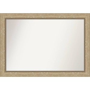 Amanti Art 41"x29" Non-Beveled Astor Champagne Wall Mirror : Modern Style, Polystyrene Frame, Includes Mount Hardware - 1 of 4