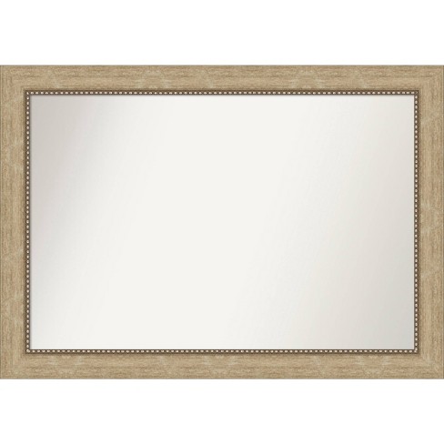 Amanti Art 41"x29" Non-Beveled Astor Champagne Wall Mirror : Modern Style, Polystyrene Frame, Includes Mount Hardware - image 1 of 4