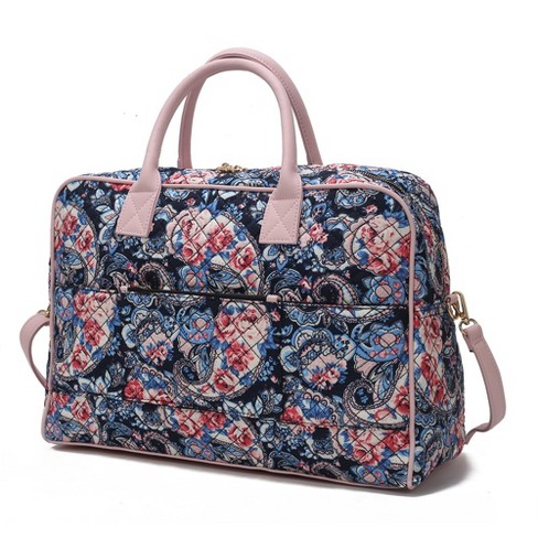 MFK Collection Luana Quilted Duffle Bag by Mia K