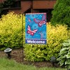 Briarwood Lane Everyday Garden Flag 12x18 For Outdoor American Butterflies Patriotic Garden Flag Flags For Outside - 4 of 4