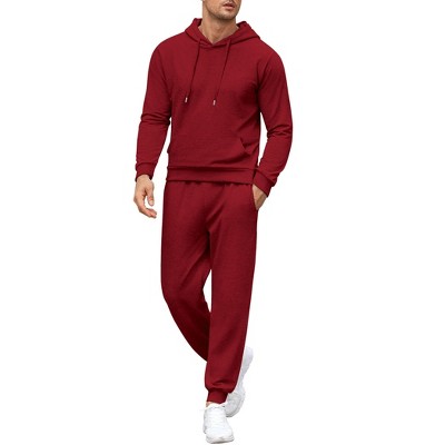 COOFANDY Sweatsuits for Men 2 Piece Tracksuit Casual Athletic Jogging Suit Hooded Set