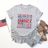 Simply Sage Market Women's America Words Colorful Short Sleeve Graphic Tee - 2 of 2