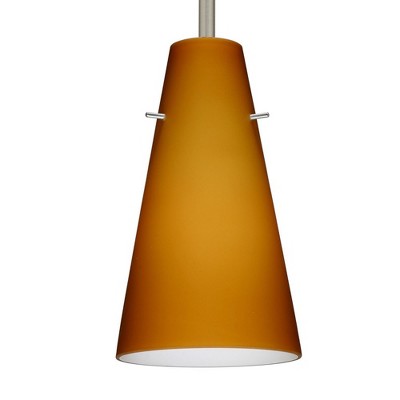 Besa Lighting Cierro 1 - Light Pendant in  Satin Nickel
