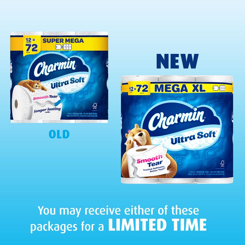 Charmin Ultra Soft Toilet Paper, 4 of 16