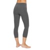 Felina - Velvety Soft Capri Legging 2-Pack - Women's Capri Leggings for Workout and Lounge, Soft Capri Yoga Pants - 3 of 3