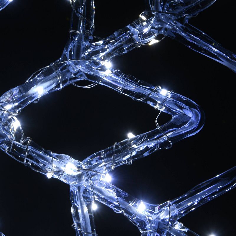 2pc LED Diamond Tip Ice Crystal Snowflake Novelty Silhouette Light - National Tree Company, 5 of 8