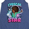 - Karma's World - Lyrical Star Airbrush Style Graphic Sleeveless Aline Dress - 2 of 4